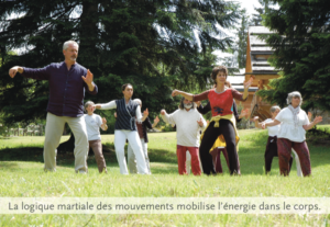 Le simple fouet au stage de Combloux